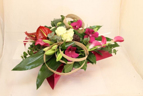 bouquet original moderne haut de gamme chic composition floral nantes saint nazaire 44 savenay