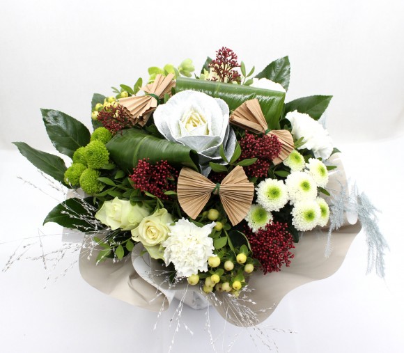 bouquet original moderne haut de gamme chic composition flora